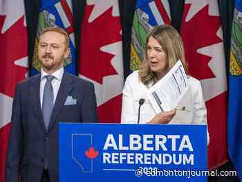 Friday's letters: Don't bail out UCP by working the referendum