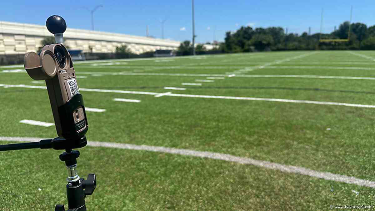 Hillsborough County uses heat meters to protect young athletes