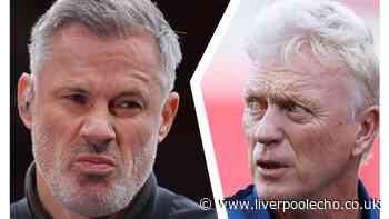 Jamie Carragher makes David Moyes feelings clear after Everton criticism
