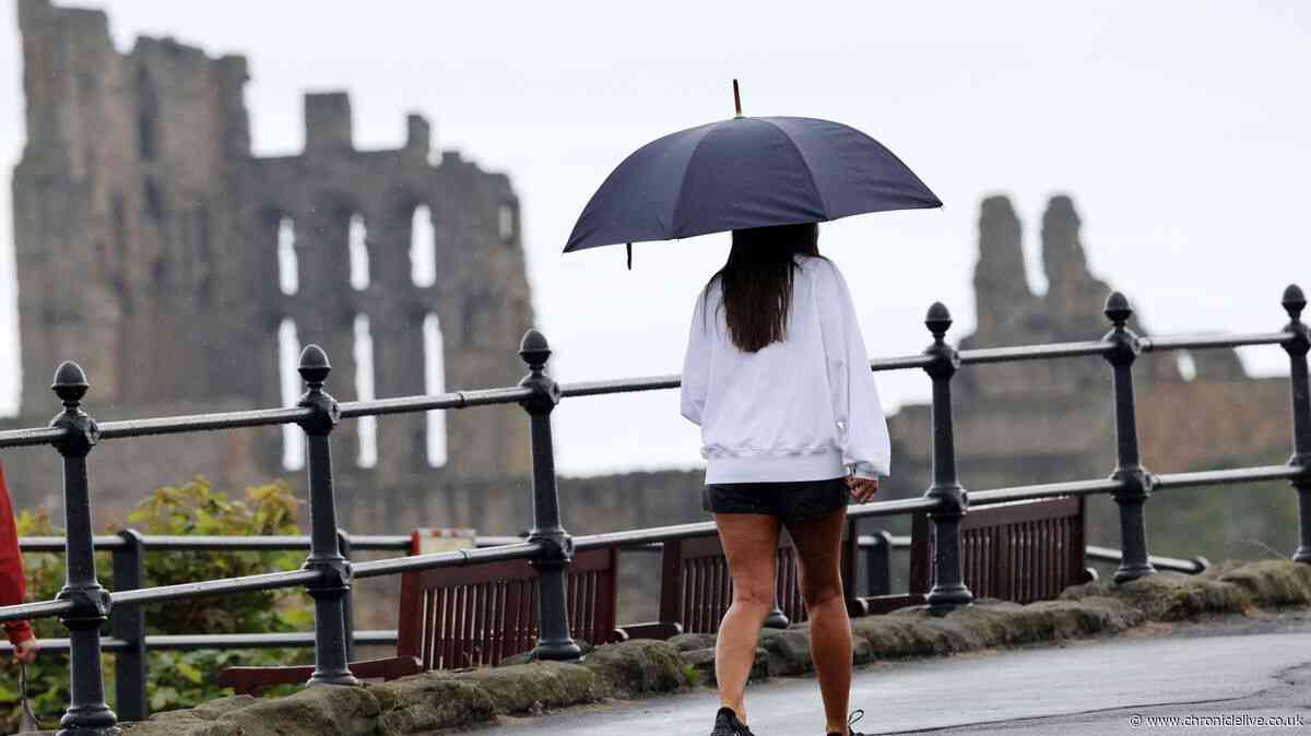Weather map shows when the North East can expect rain after scorching UK heatwave