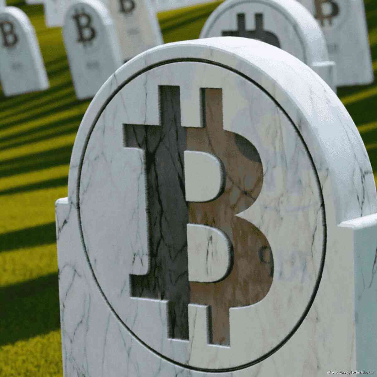 "Crypto is dood" klinkt luider dan ooit: ‘dit kan een kantelpunt zijn’