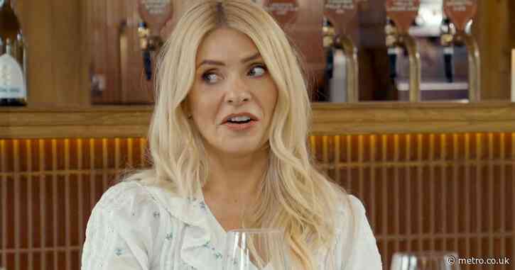 Holly Willoughby mortified after picture with boob out ‘landed her on Page 3’