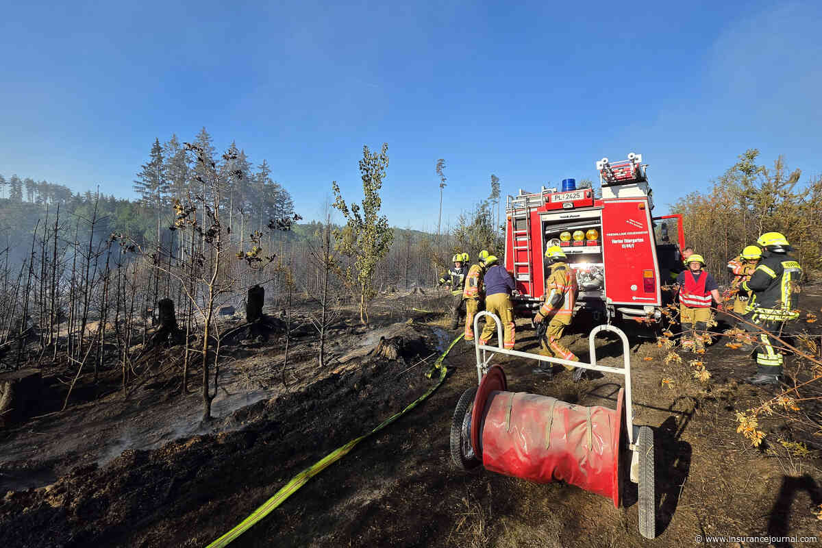 Germany Evacuates Nearly 2,000 People as Wildfire Spreads in the West
