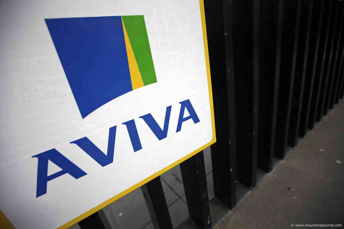 UK’s Aviva CEO Says Profit Target Is Safe Despite Fires in UK, Canada