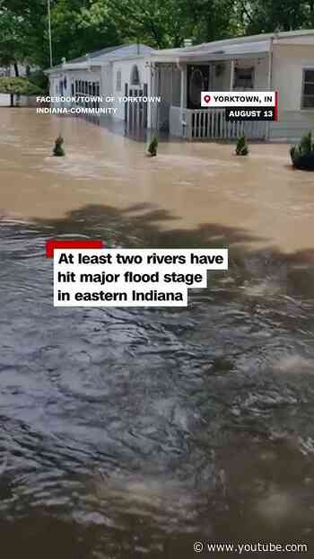 Indiana declares disaster as rivers rise