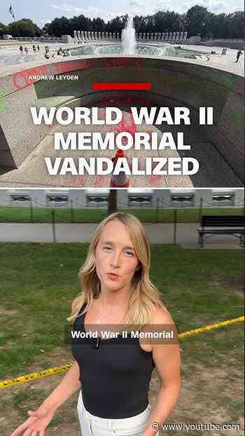 World War II memorial vandalized
