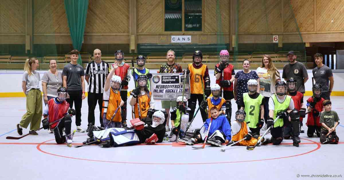 Inline hockey tournament at Newcastle's Walker Dome celebrates confidence and friendship