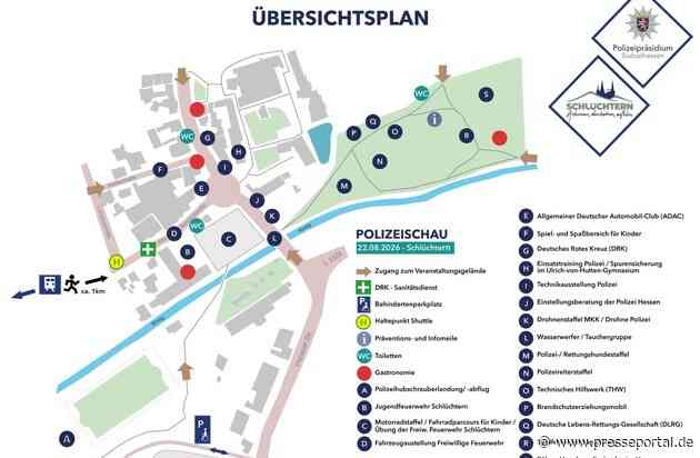 POL-OF: Große Polizeischau in Schlüchtern: Besuch des hessischen Innenministers wird erwartet