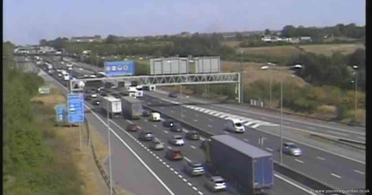 LIVE updates as M25 journey times soar amid closed exit ramp, emergency repairs