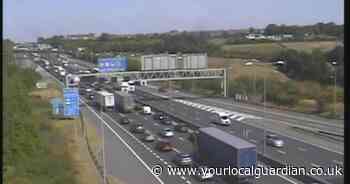 LIVE updates as M25 journey times soar amid closed exit ramp, emergency repairs