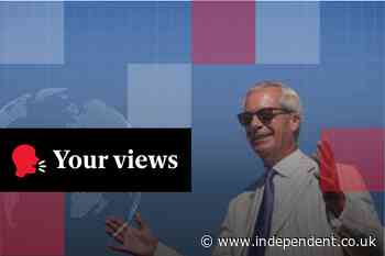Voices: ‘An insult’: Readers accuse Farage of dodging scrutiny after Clacton by-election win