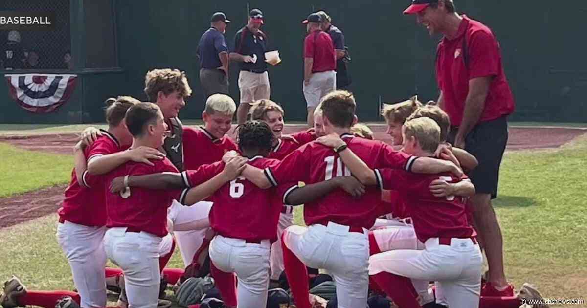 Forsyth County youth baseball team reaches Cooperstown title game