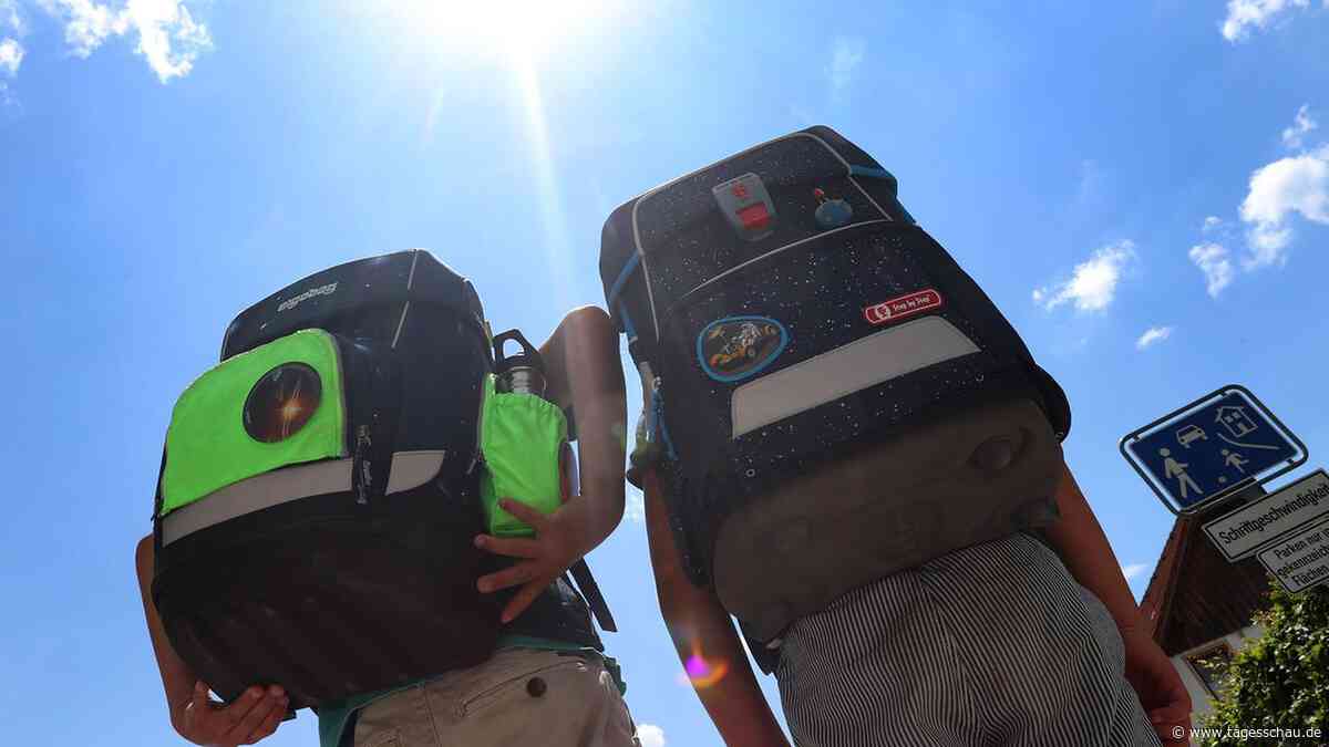 Hitzetage zum Ferienende - Wie gehen Schulen mit Temperaturen um?