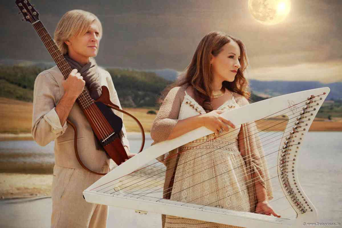Musikduo Maite Itoiz und John Kelly spielt in Limbach-Oberfrohna