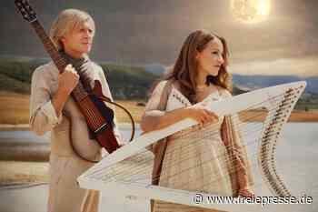 Musikduo Maite Itoiz und John Kelly spielt in Limbach-Oberfrohna