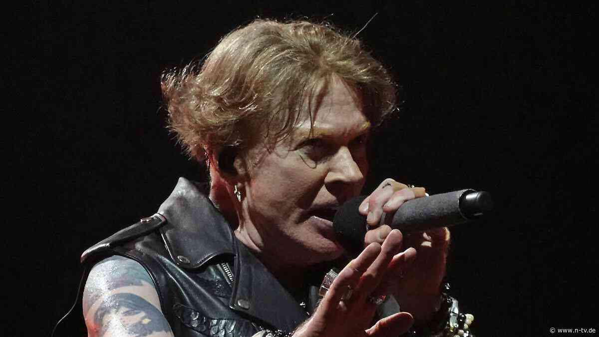 Axl Rose hat Kieferprobleme : Guns-N'-Roses-Sänger klagt über "Bugs Bunny im Ohr" 