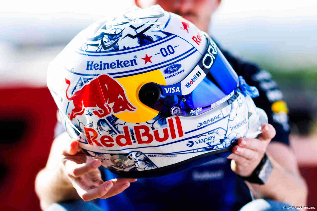 Social Media: Verstappen reveals special helmet design for final home race | Brief