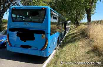 POL-PDLD: L507/Hainfeld - Radfahrerin bei Kollision mit Linienbus schwer verletzt