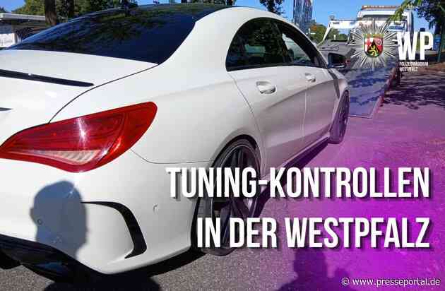 POL-PASTKL: Tuning-Kontrolle: Zahlreiche Fahrzeuge nicht vorschriftsmäßig