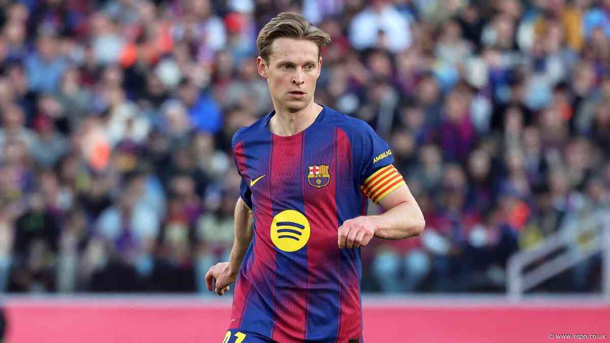 Barça's De Jong on Flick rift report: 'Fake news'