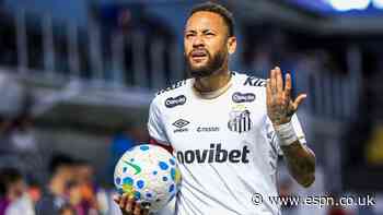 Neymar accuses Santos fans of criticising club