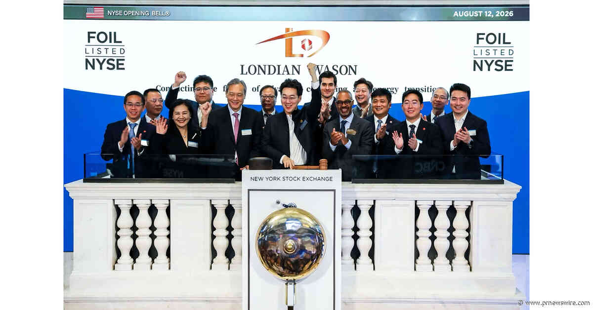 Londian Wason, premier fabricant mondial de feuilles de cuivre, fait aujourd'hui son entrée officielle à la Bourse de New York