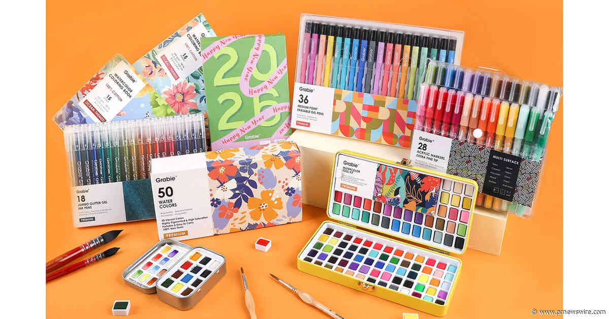 Grabie Celebrates Five Years of Making Art for Everyone, Expands to 1,700+ Target Stores Nationwide
