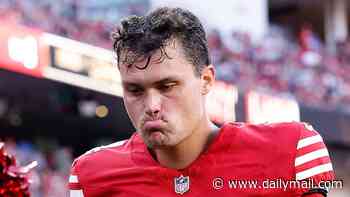 San Francisco 49ers quarterback rushed to hospital after struggling to breathe in first game in 601 days