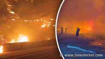 Grote natuurbrand in Kroatië teistert toeristische stad