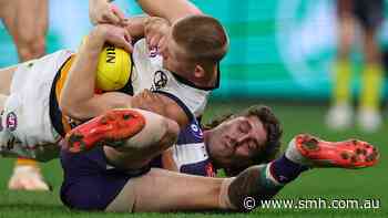 AFL LIVE: ‘Flagmantle’ too good in fightback victory over Crows as top-six spots open up