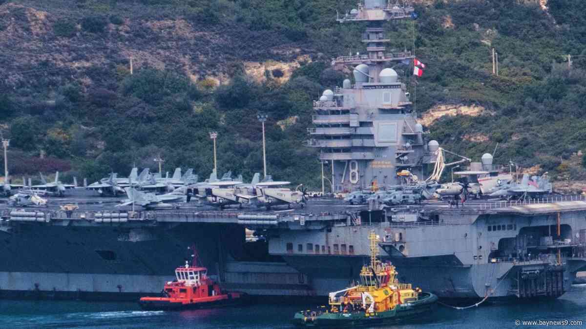 Trump orders Navy to return to an older system of launching jets off aircraft carriers