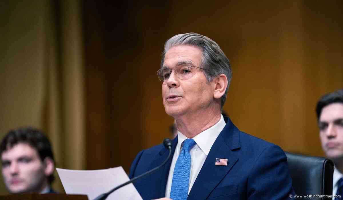 Treasury Secretary Bessent says U.S. set to deliver unprecedented economic pain on Iran