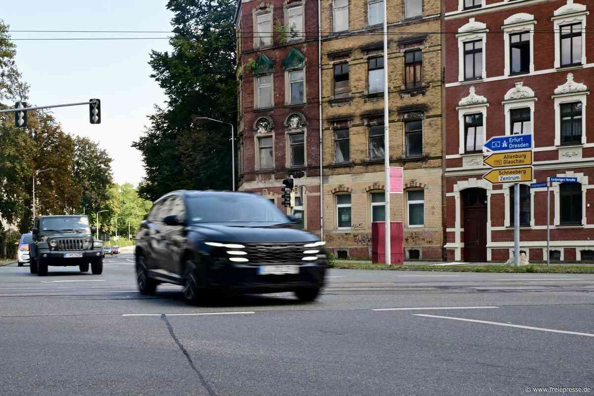 Zwickauer Kolpingstraße: Sperrung vorzeitig aufgehoben