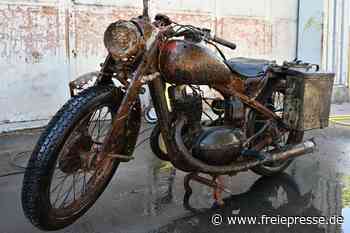 Wehrmacht-Motorrad aus Zschopau taucht nach über 80 Jahren in der Donau auf - sensationell gut erhalten