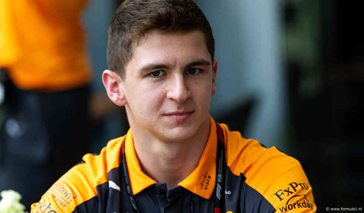 F1-contract lonkt voor McLaren-junior Leonardo Fornaroli: ‘Groot talent’, zegt Zak Brown