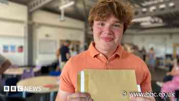 How students in the West marked A-Level result day