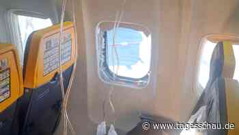 Untersuchung zu Ryanair-Vorfall: Triebwerksteil zerschlug Flugzeugfenster