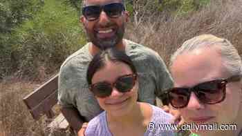 Gogglebox star Baasit Siddiqi shares rare picture of his wife Melissa as they enjoy a hike with their two children on Cyprus holiday