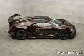 Deze wanstaltige Bugatti is op de meest ongepaste plek gepresenteerd