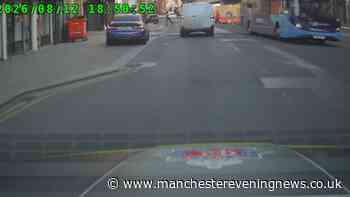 Stolen van's reckless 100mph attempt to escape police that left cyclist injured