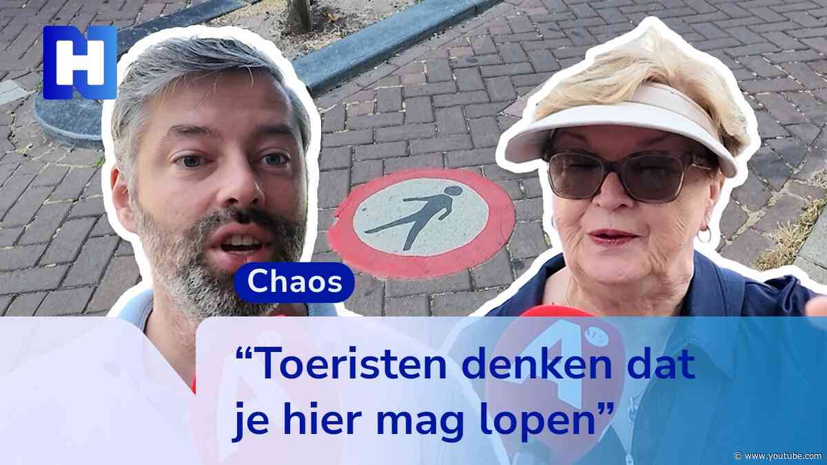 Dit fietspad zorgt voor chaos in Amsterdam: toeristen raken de weg kwijt