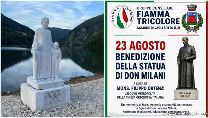 La destra vuole scippare pure Don Milani (per stravolgerlo): Fiamma Tricolore lo ricorda con un prete ortodosso. “Sfregio alla sua memoria, era antifascista e insegnava la Costituzione come un Vangelo laico”