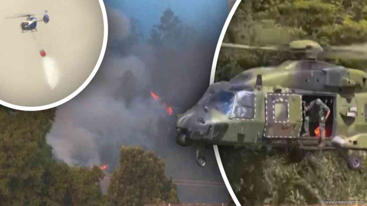Grote natuurbrand in West-Duitsland: meer dan tweeduizend mensen geëvacueerd
