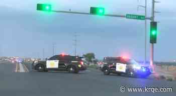Fatal crash involving pedestrian closes parts of Broadway