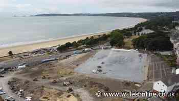 Iconic Welsh rugby stadium now literally just a giant slab of concrete