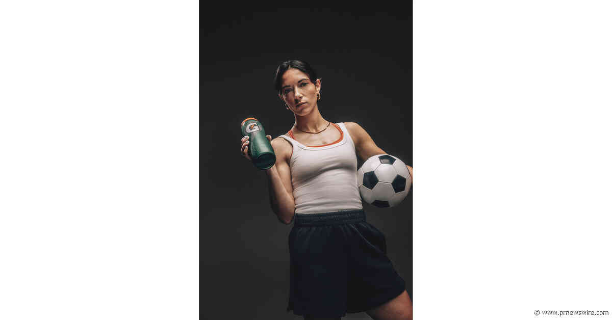 Gatorade da la bienvenida a Aitana Bonmatí al equipo Gatorade antes de comenzar la nueva temporada de fútbol