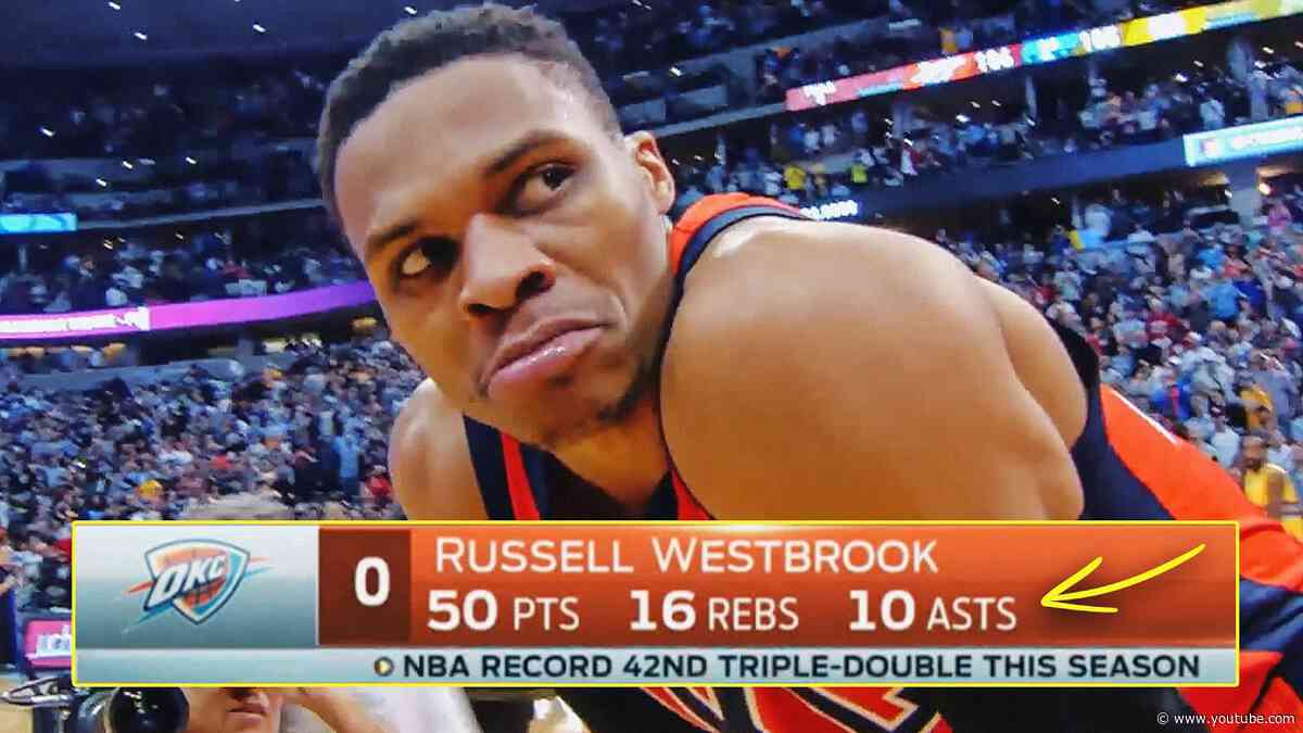 When Russ Broke One of the NBA's Untouchable Records 👀