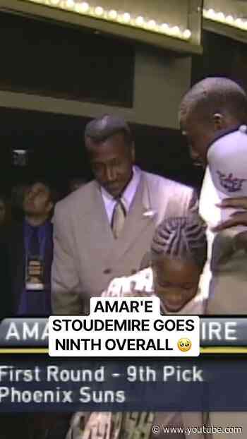 Amar'e Stoudemire Draft Moment in 2002
