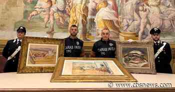 Paintings worth $10 million that were stolen in 3-minute heist are recovered
