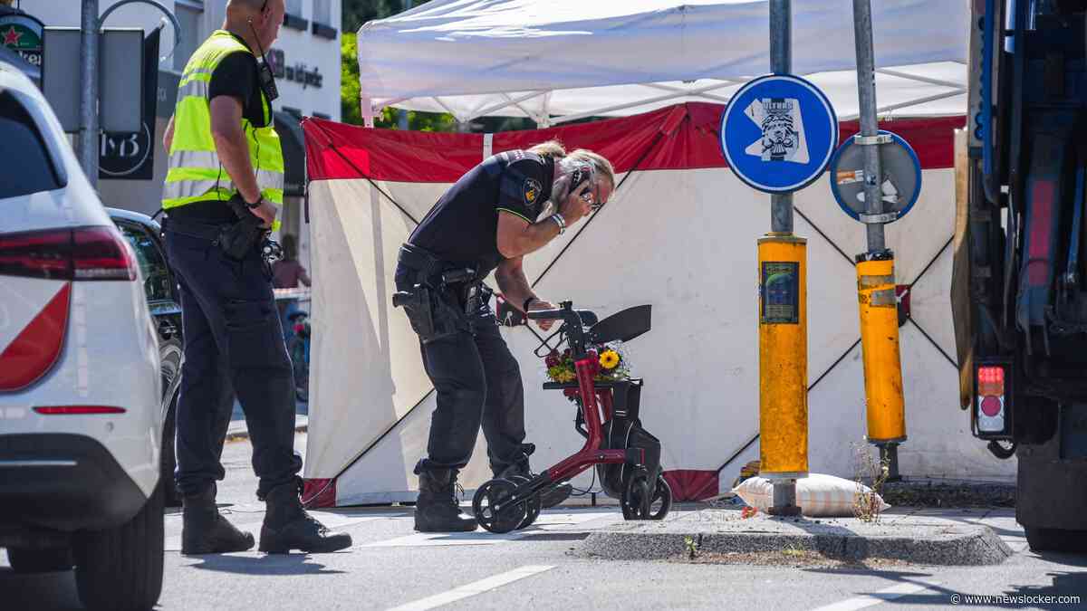 Groningse 81-jarige vrouw overleden na aanrijding vuilniswagen